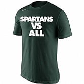 Michigan State Spartans Nike Selection Sunday All WEM T-Shirt - Green,baseball caps,new era cap wholesale,wholesale hats